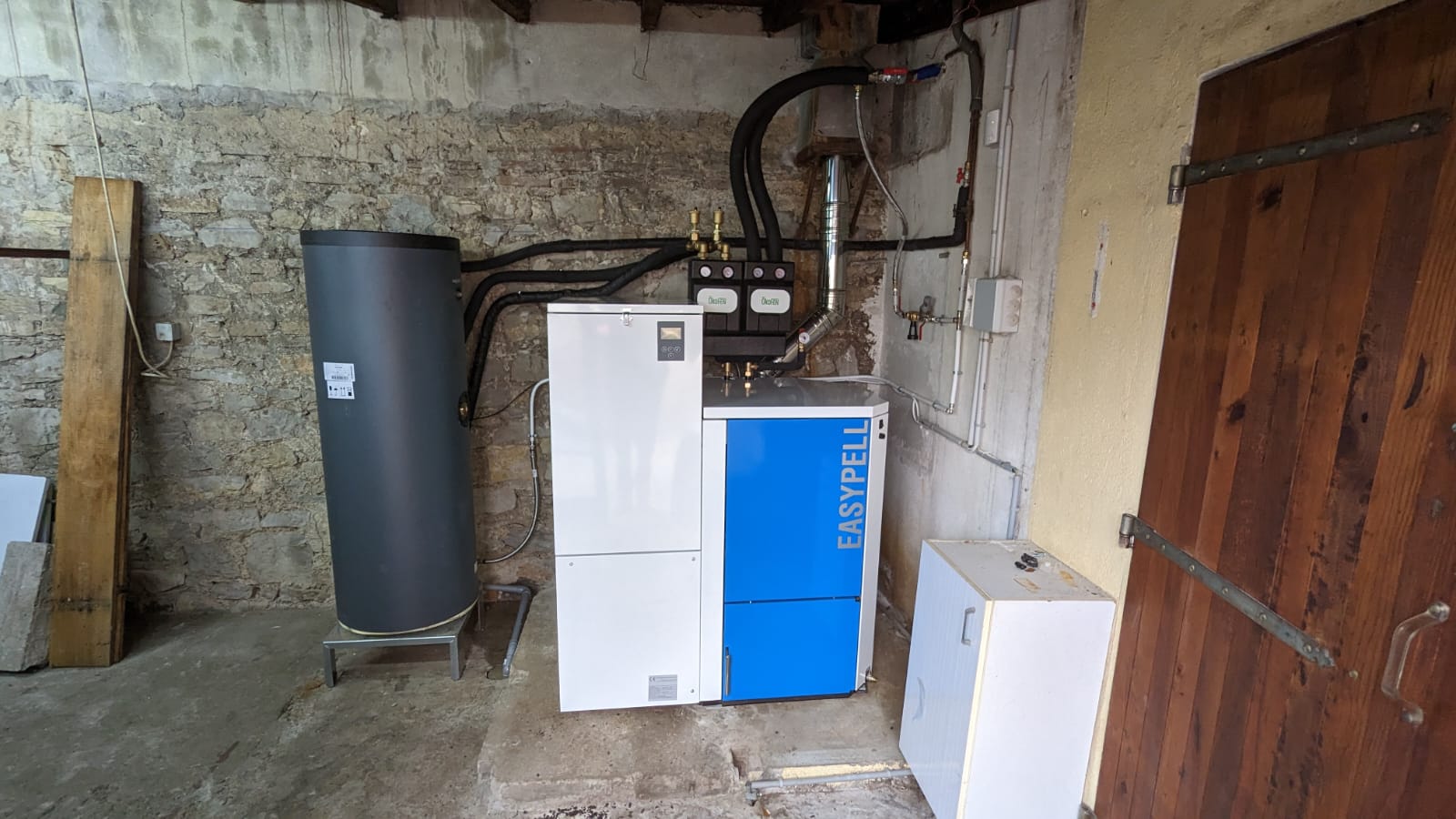 Installation d'une chaudière