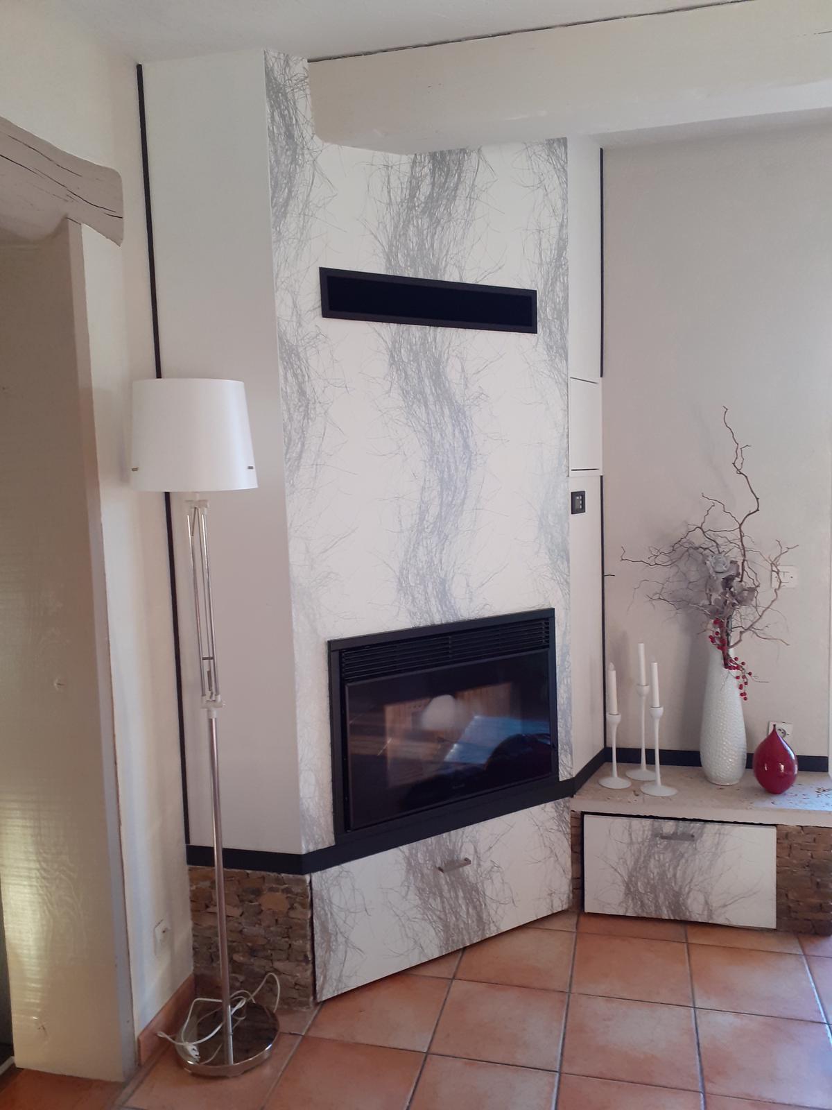 Installation d'un insert de chauffage